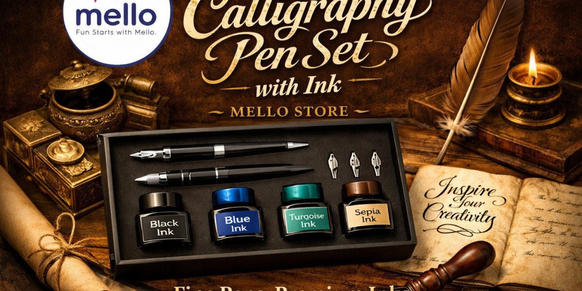 professional calligraphy pen set with ink - Mello Store