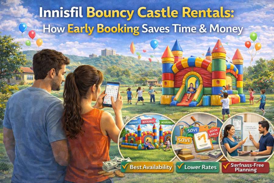 Innisfil Bouncy Castle Rentals: How Early Booking Saves Time & Money – Wonderparty Rentals