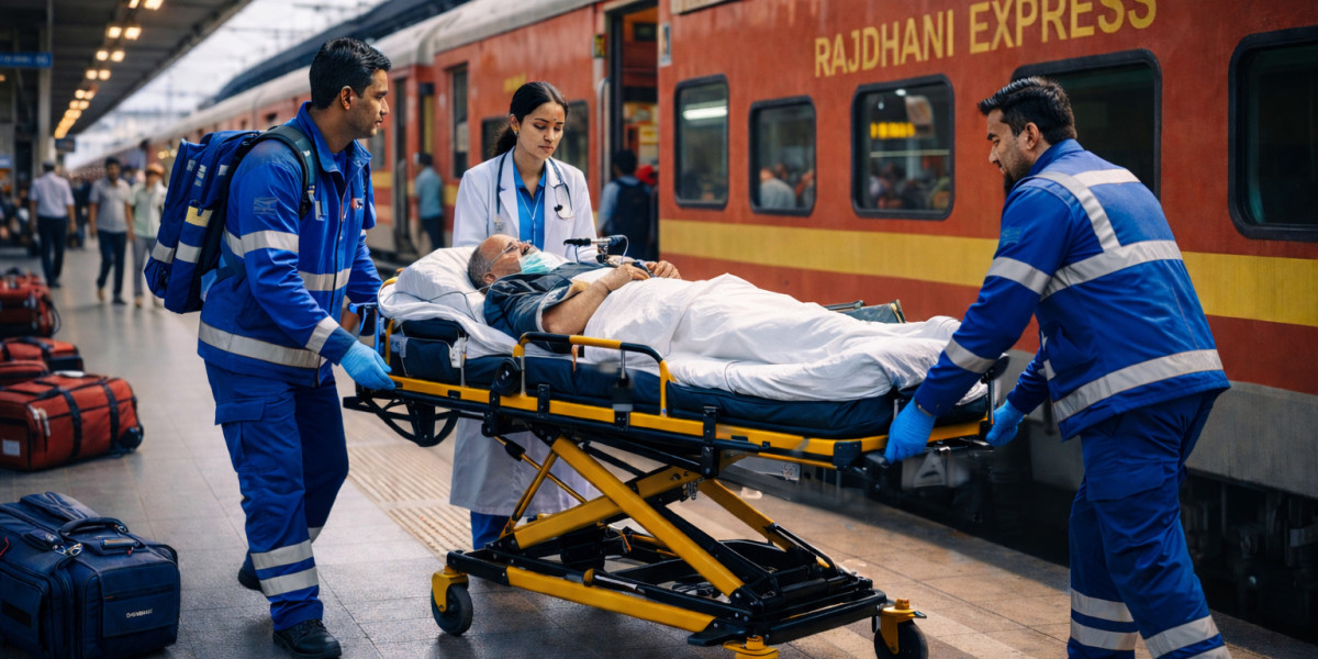 Train Ambulance Service in Delhi – Fast, Safe & Reliable Patient Transfer by Save Life Care
