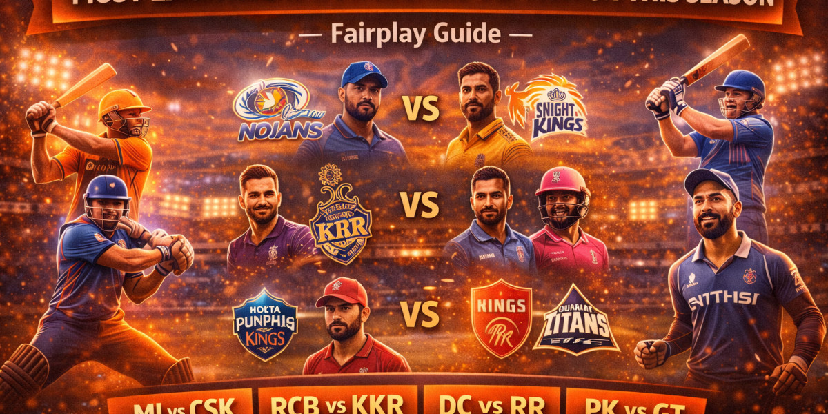 Fairplay Guide: Most Exciting IPL Matches to Watch This Season