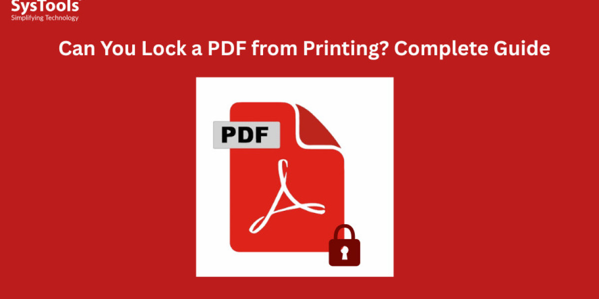 Can You Lock a PDF from Printing? Complete Guide
