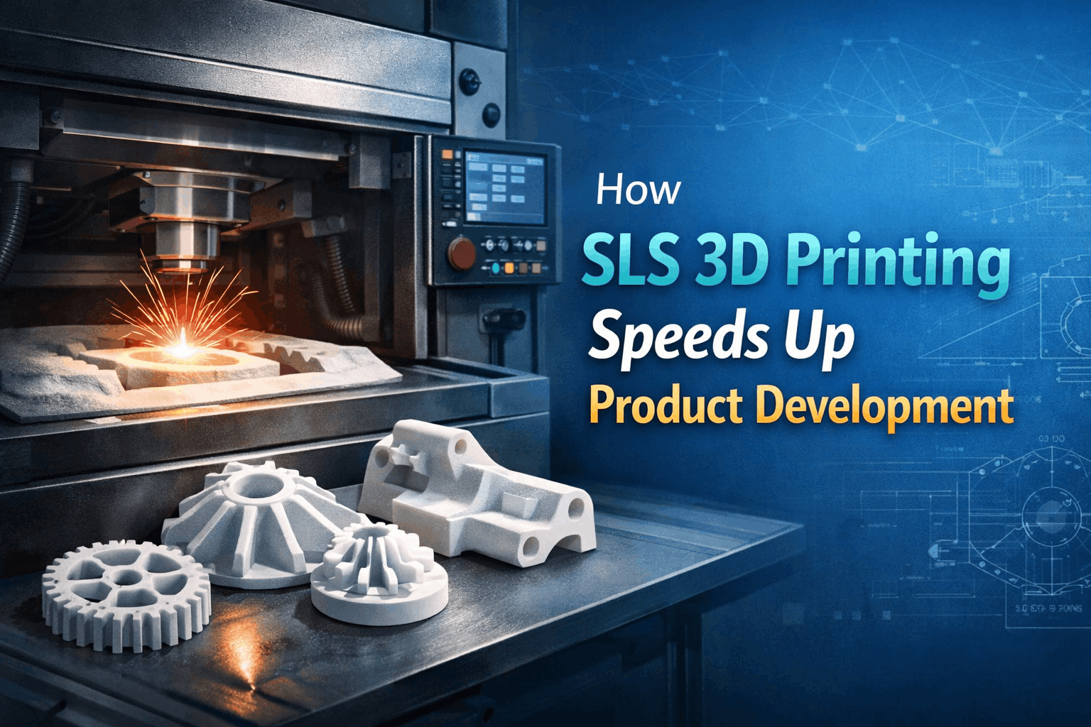 How SLS 3D Printing Speeds Up Product Development