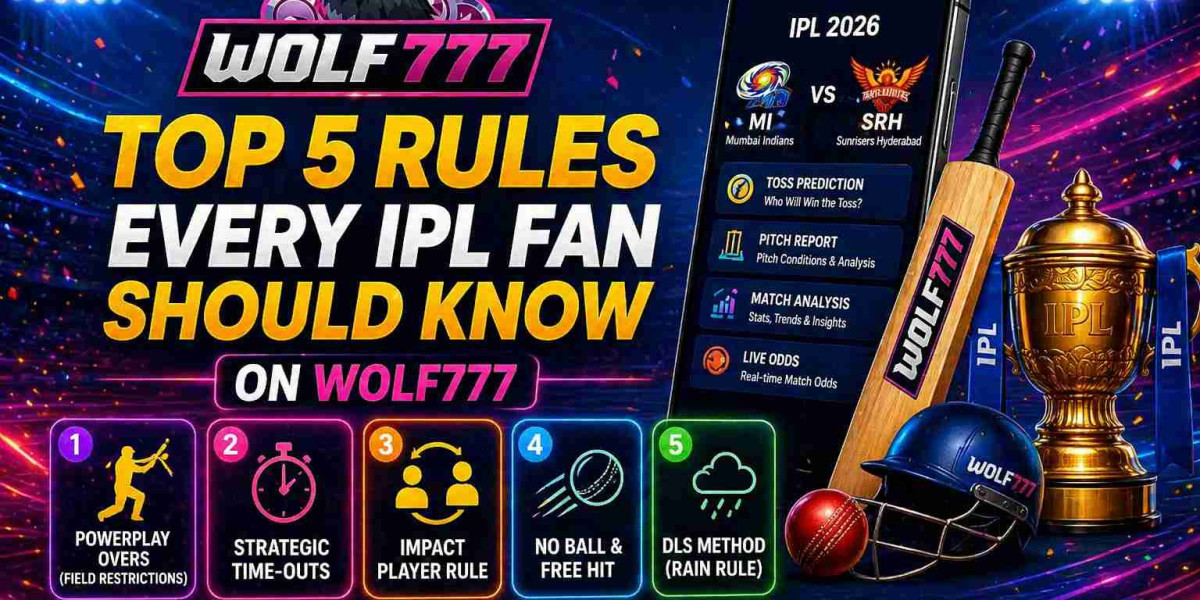 Top 5 Rules Every IPL Fan Should Know on wolf777