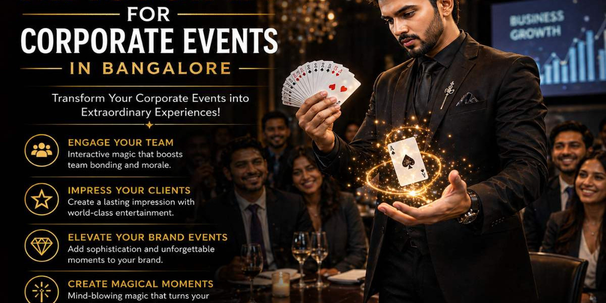 Magician for Corporate Events in Bangalore: The Ultimate Way to Elevate Your Event