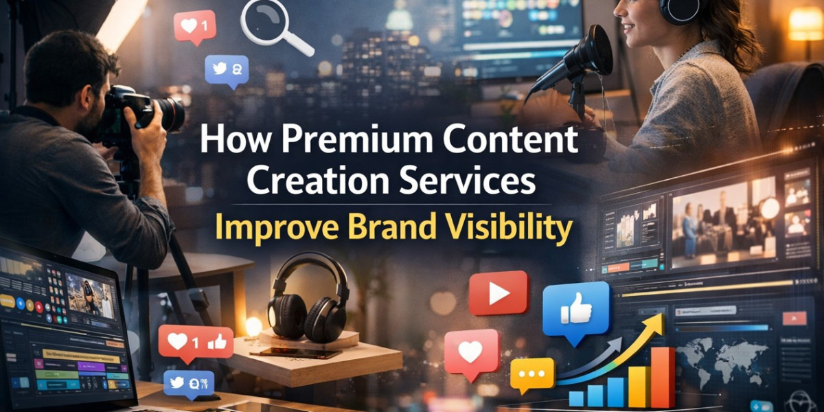 How Premium Content Creation Services Improve Brand Visibility