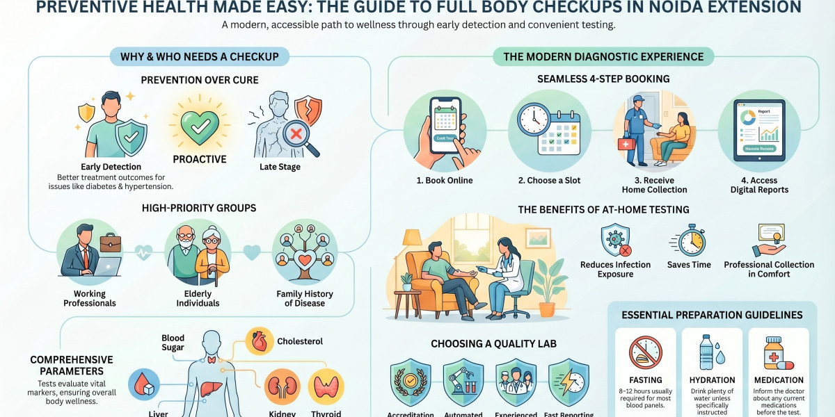 How Full Body Checkups Help in Early Disease Detection in Noida Extension