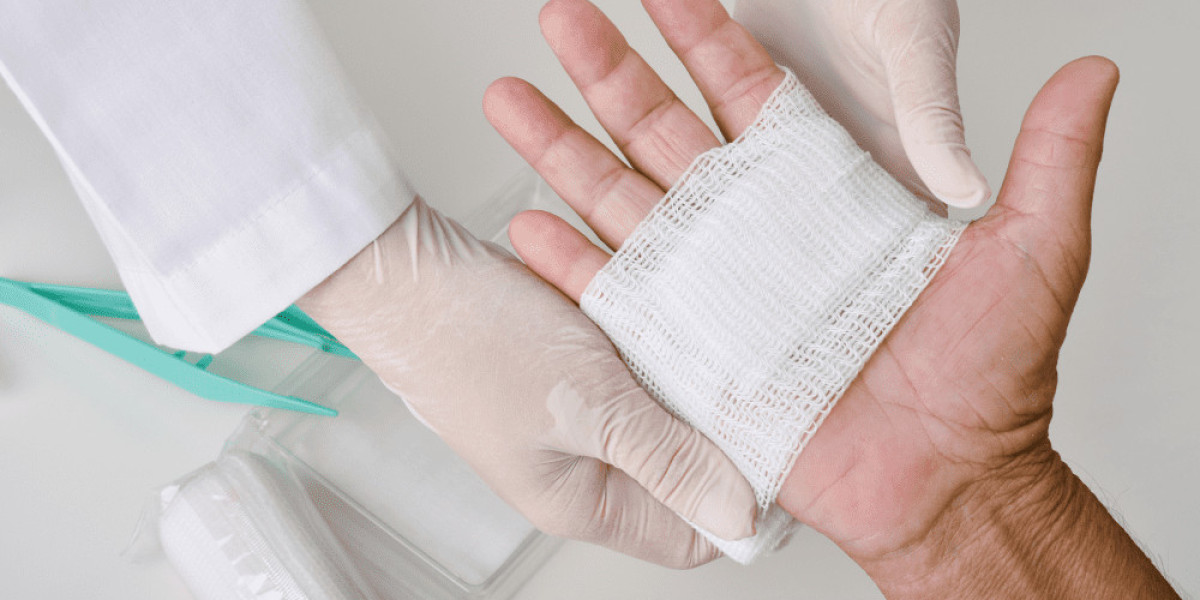large laceration wound