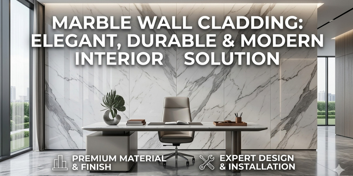 Marble Wall Cladding: Elegant, Durable & Modern Interior Solution