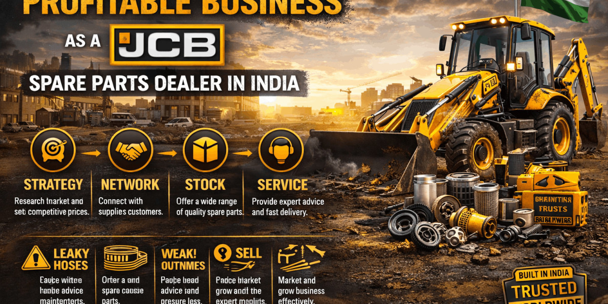 How to Build a Profitable Business as a JCB Spare Parts Dealer in India