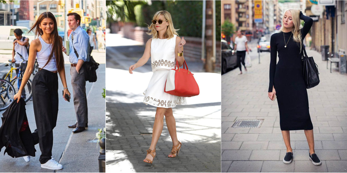 Golden Goose also kept it simple but striking in an elevated