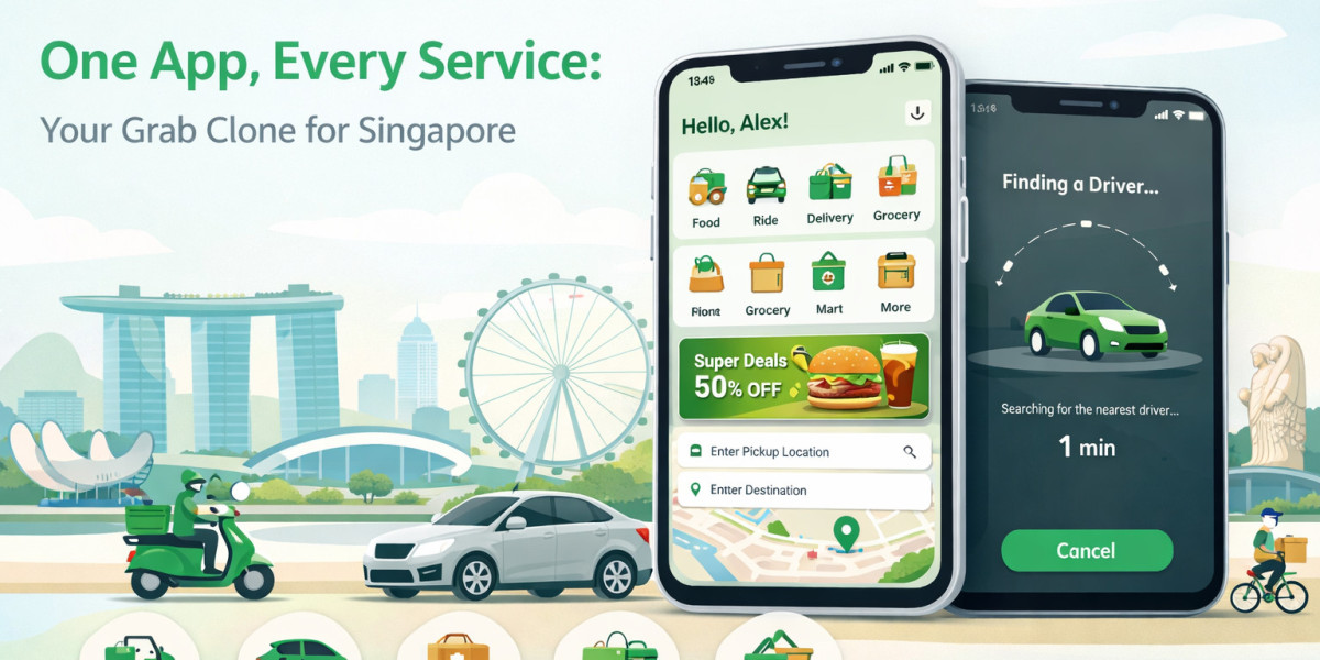 One App, Every Service: Your Grab Clone for Singapore!