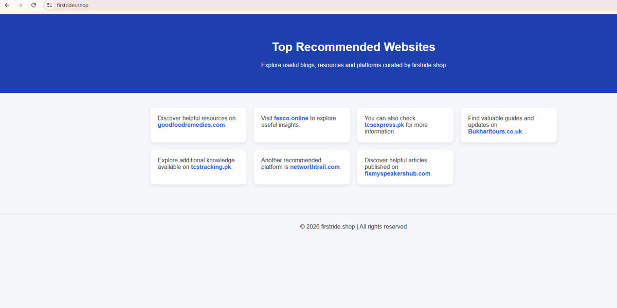 Firstrider Your Gateway to High-Quality Online Resources