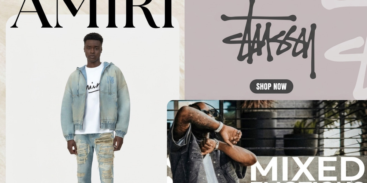 Easy Streetwear Guide with amiri, stussy, and mixed emotions clothing