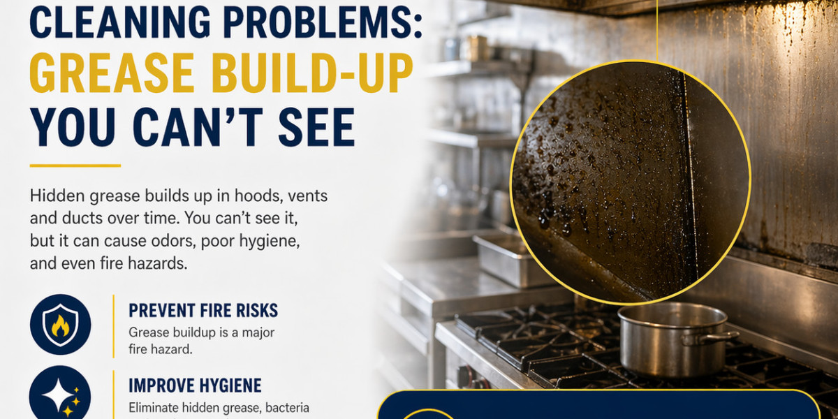 Kitchen Cleaning Problems: Grease Build-Up You Can’t See