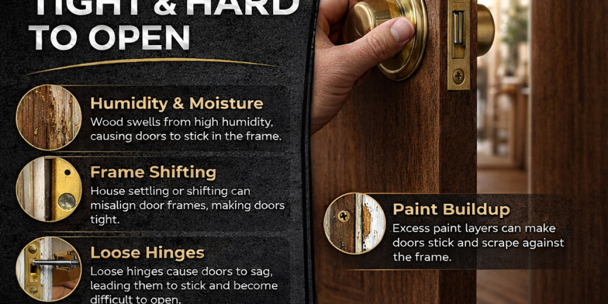 Why Doors Become Tight & Hard to Open