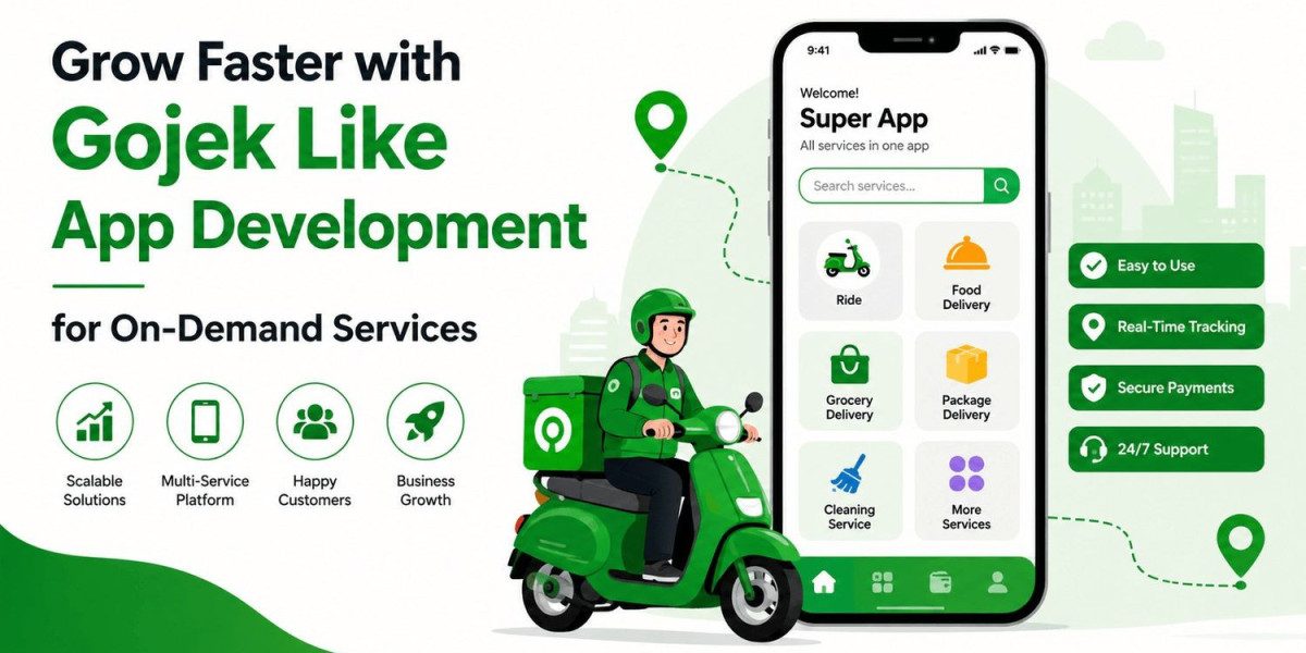Grow Faster with Gojek Like App Development for On-Demand Services
