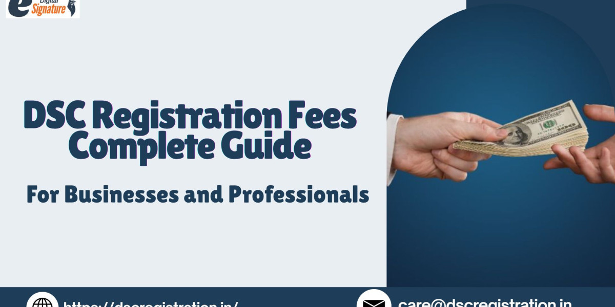 DSC Registration Fees in 2026: Cost Breakdown for Businesses & Professionals
