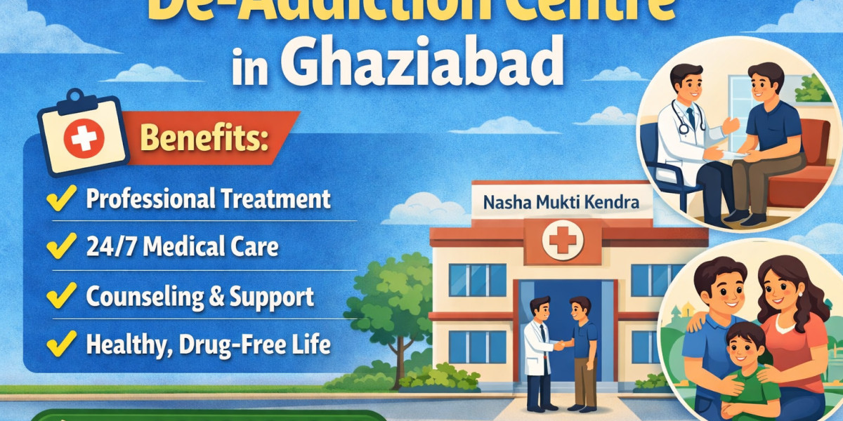 De Addiction Centre in Ghaziabad – A New Beginning Towards a Better Life
