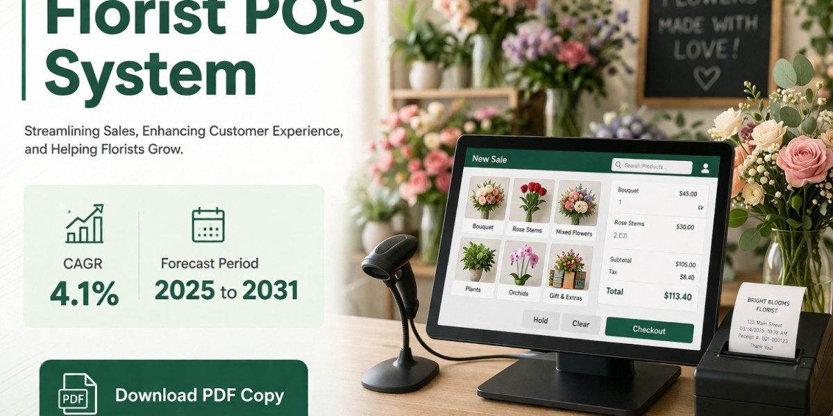 Florist POS System Market Outlook 2034: Key Drivers, Digital Trends, and Strategic Opportunities