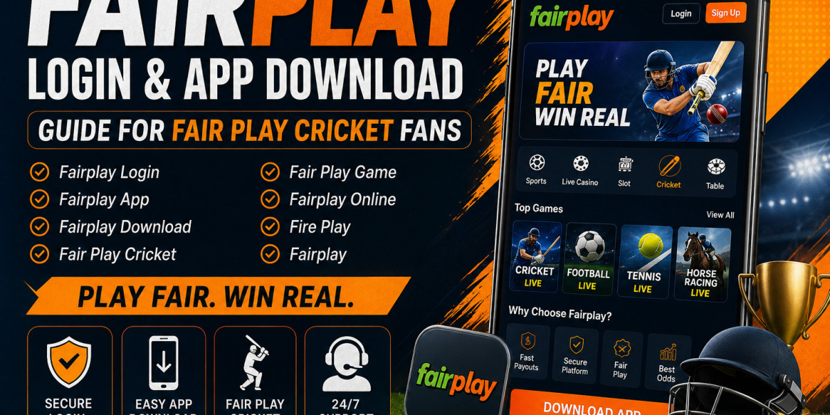 Fairplay Online App & Fairplay Login Guide for Cricket Enthusiasts