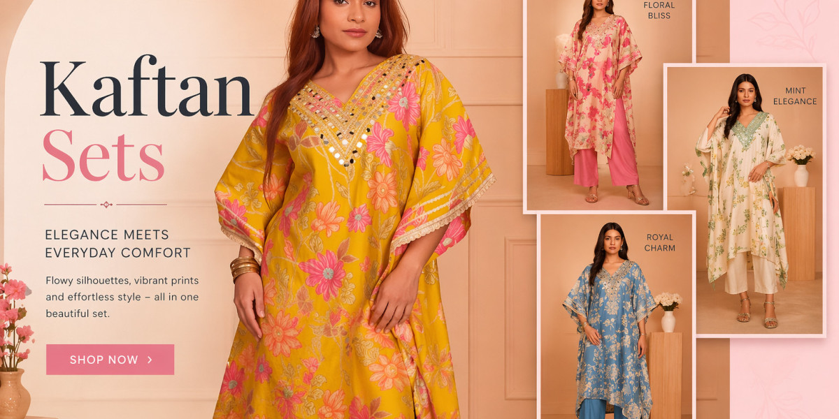 Why Kaftan Sets for Women Are Trending in Ethnic Fashion