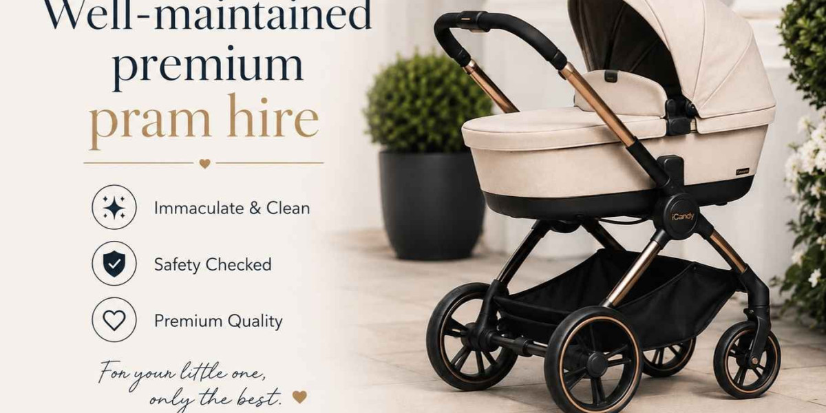 Well-maintained premium pram hire