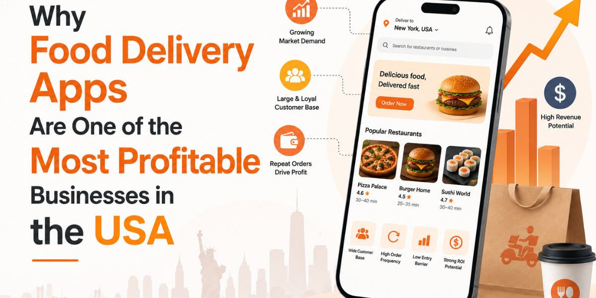 Why Food Delivery Apps Are One of the Most Profitable Businesses in the USA