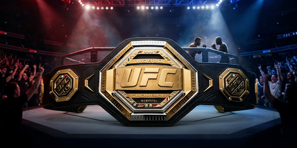 Historical Analysis and Material Evolution of the Professional UFC Gold Championship World Title Hardware