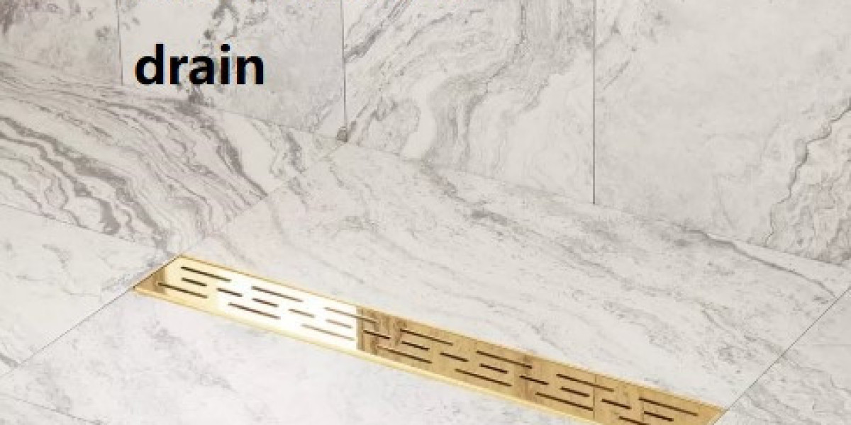 linear shower drain Betterdrain Elegant Wet Room Design