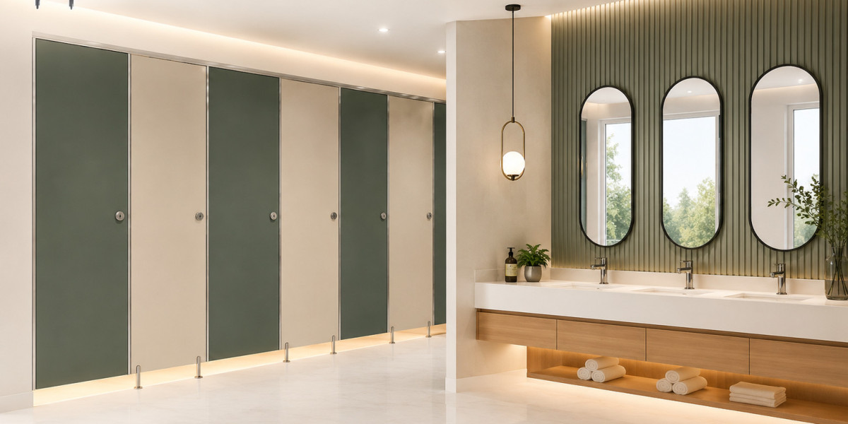 Premium Toilet Cubicles & Washroom Partition Solutions in India