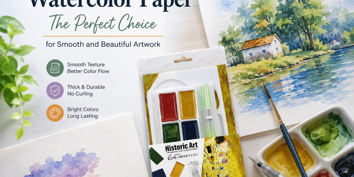 Watercolor Paper – The Perfect Choice for Smooth and Beautiful Artwork