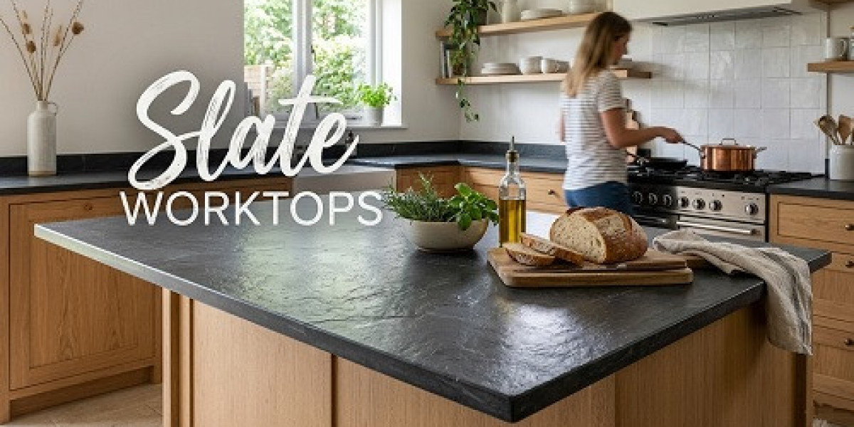 Elegant Slate Worktops for Modern and Durable Kitchen Spaces