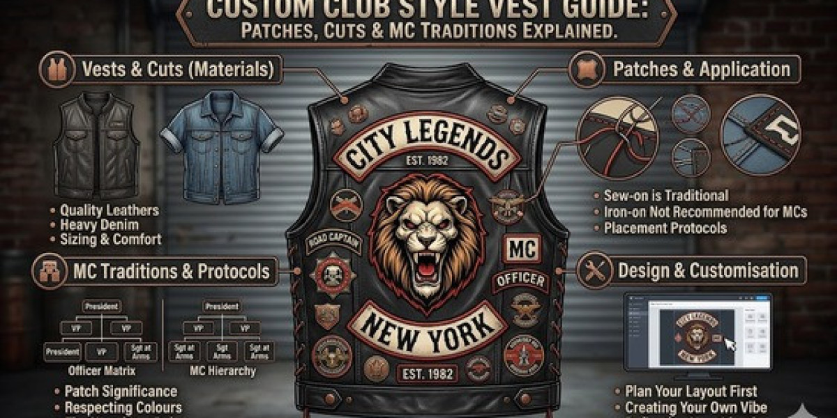 Custom Club Style Vest Guide: Patches, Cuts & MC Traditions Explained