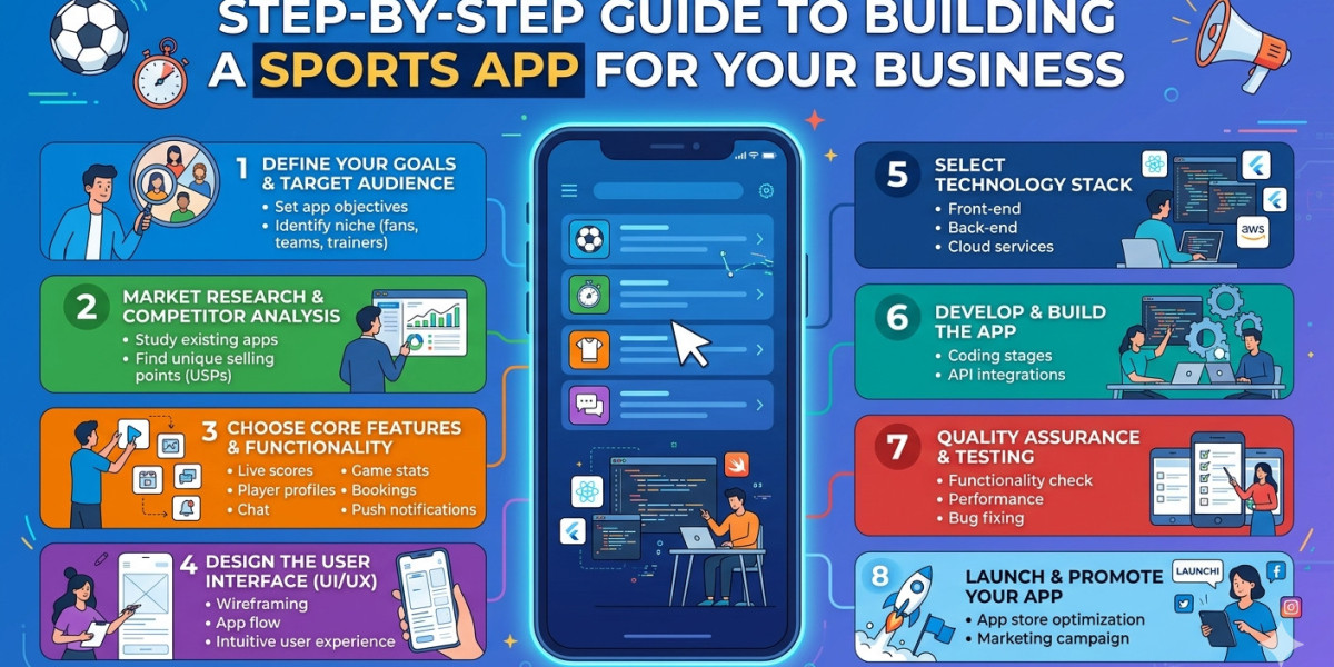 Step-by-Step Guide to Building a Sports App for Your Business