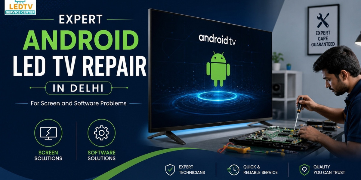 Expert Android LED TV Repair in Delhi for Screen and Software Problems