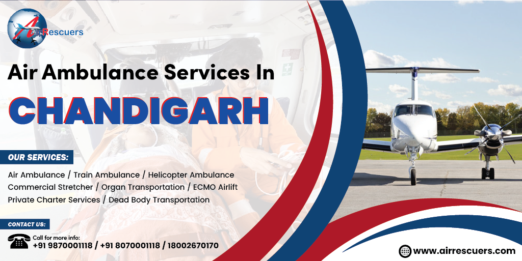 Air Ambulance Services in Chandigarh | 24/7 Emergency Medical