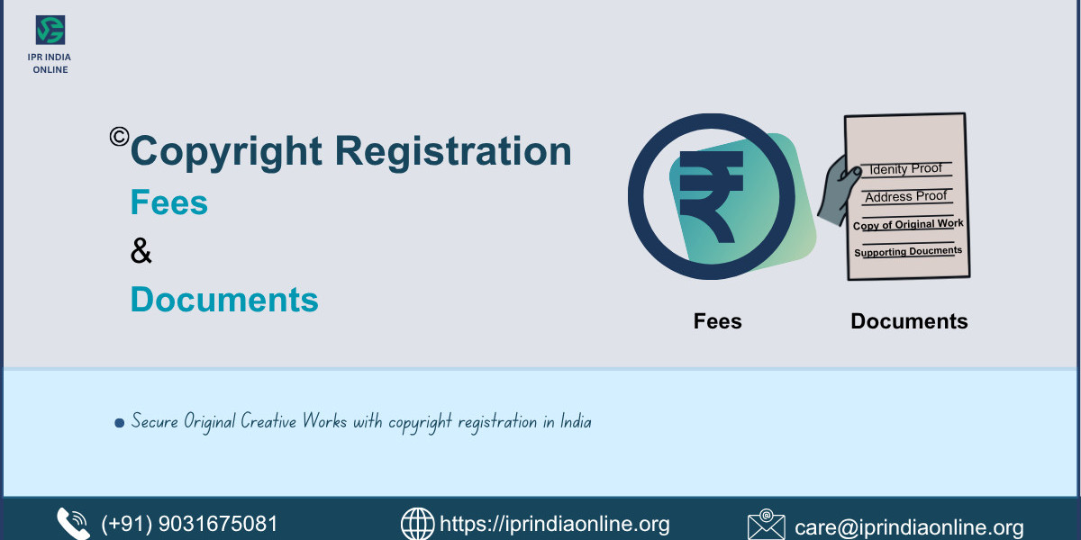 Copyright Registration Fees and Documents in India