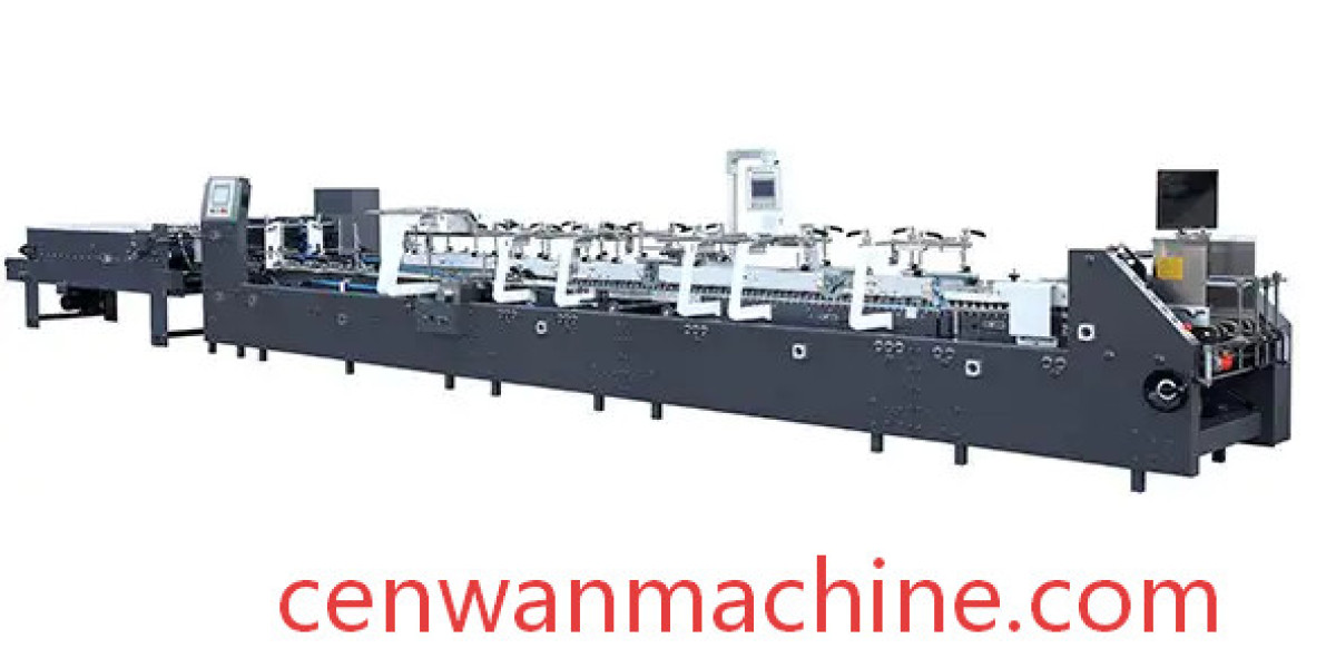 CenWanMachine Folder Box Gluing Machine Systems Optimize Production Efficiency