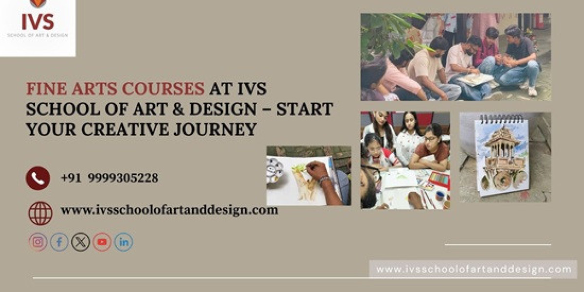 Fine Arts Course at IVS School of Art & Design – Turn Creativity into Expression