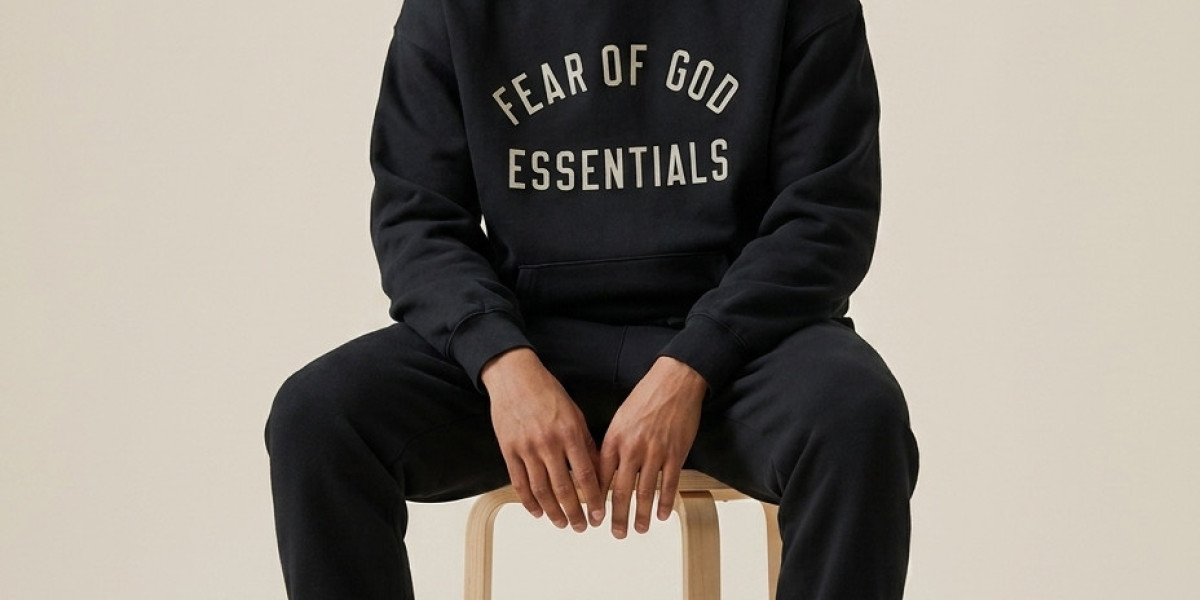 Essential Hoodie with Contrast Piping
