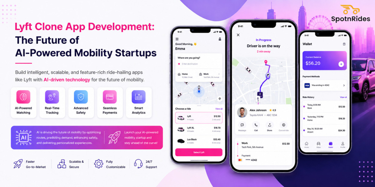 Lyft Clone App Development: The Future of AI-Powered Mobility Startups