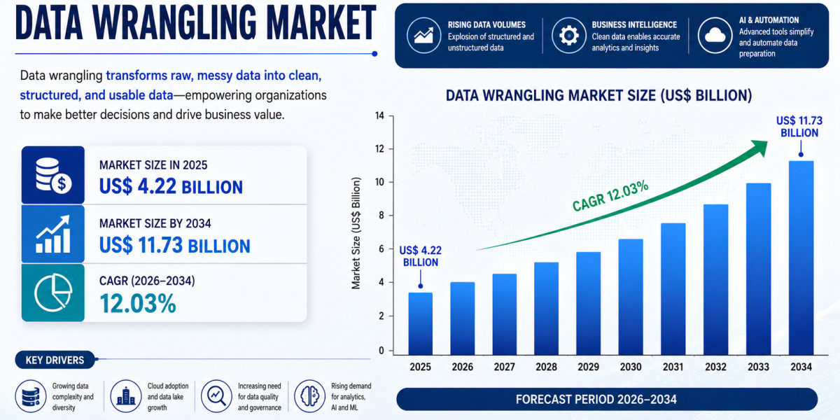 Data Wrangling Market Share, Growth Drivers and Emerging Technologies