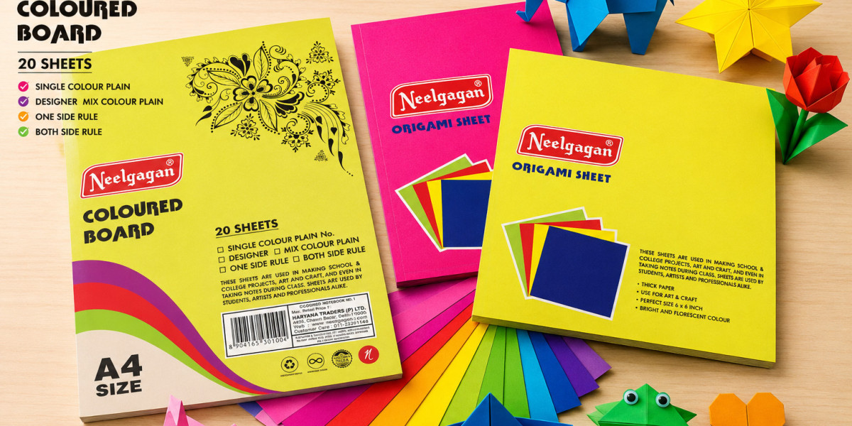 Create Colorful Designs with Premium Color Paper Sheets and Origami Sheets