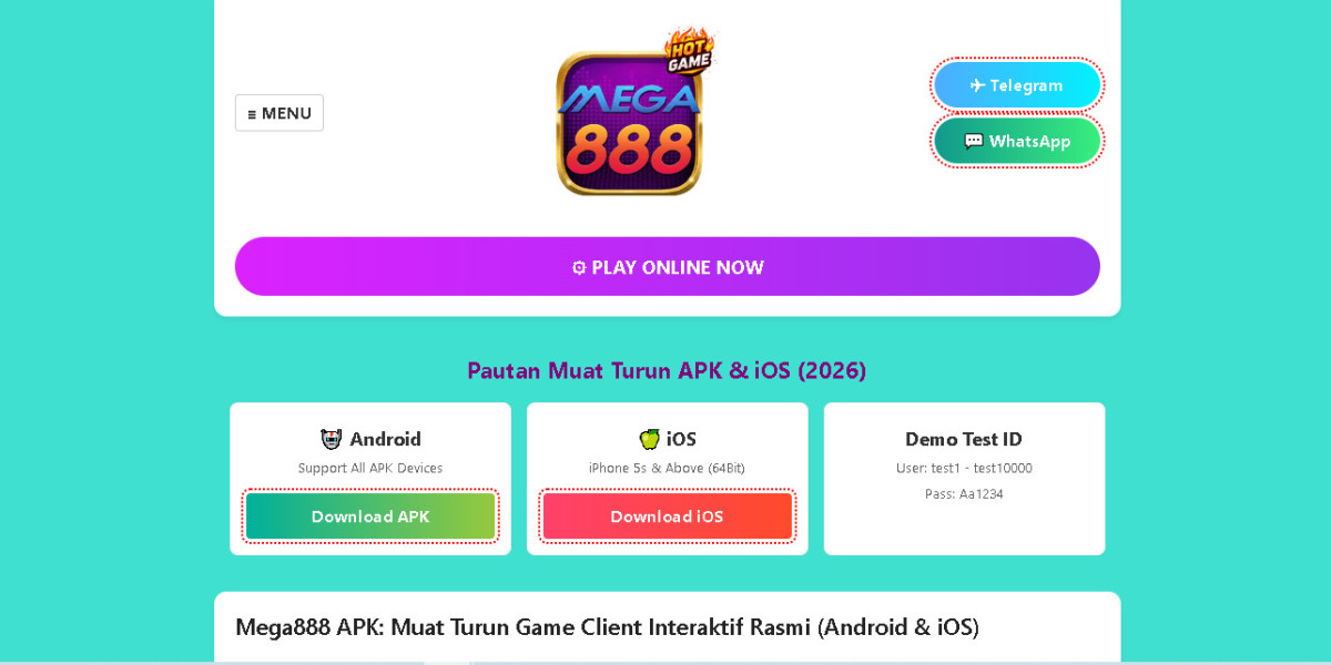 Mega888 AP*K Download para sa Android at iOS