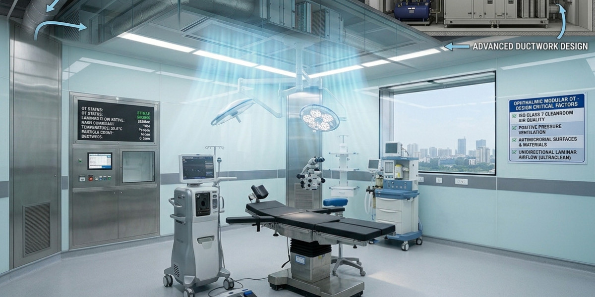 What are the design requirements for an Ophthalmic Modular Operation Theatre?