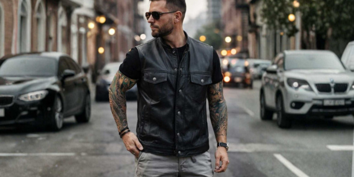 Club-Style Leather Motorcycle Vests: Structure, Patch Space, and Rider Use