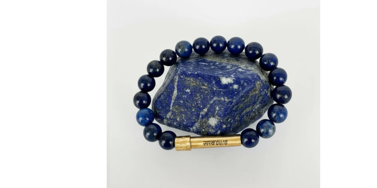 Online Lapis Lazuli Bracelet for Healing, Wisdom & Positive Energy – Satvaaura