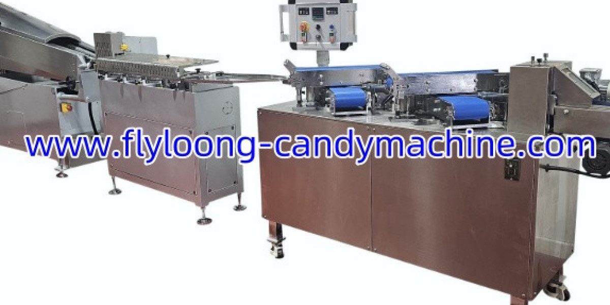 Chocolate Twist Packing Machine and Flyloong-Candymachine for Wrapped Confections