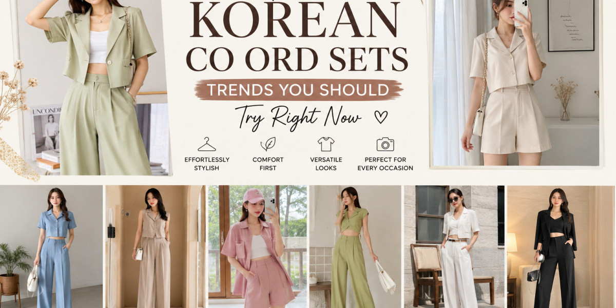 Best Korean Co Ord Sets for College, Travel, and Casual Wear