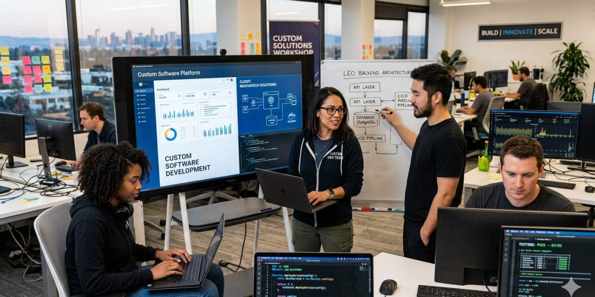 Custom Software Development Service for Scalable Business Growth